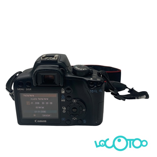 Cámara Réflex CANON EOS 1000D 10 MPX SD Sol