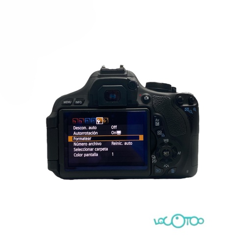 Cámara Réflex CANON EOS 600D+EF-S 18-55MM C