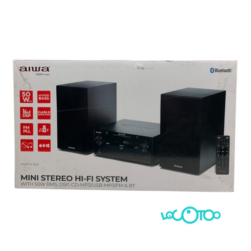 Cadena HIFI AIWA MSBTU-500 USB Bluetooth Ta