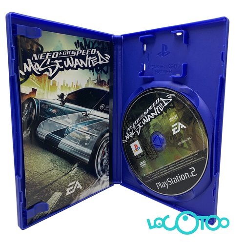 Videojuego SONY PS2 NEED FOR SPEED MOST WAN