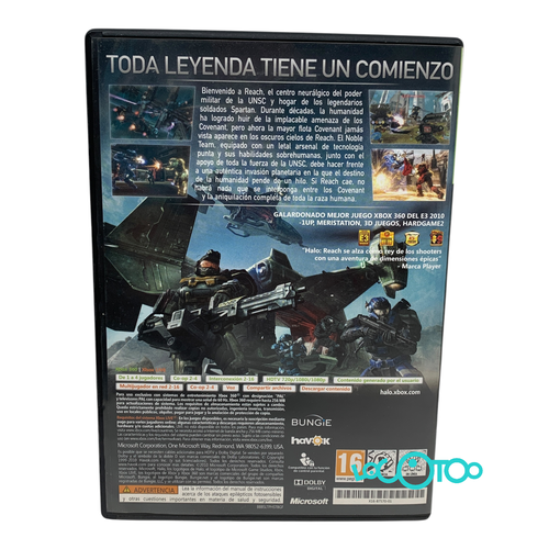 Videojuego XBOX 360 HALO REACH EDICION LIMI