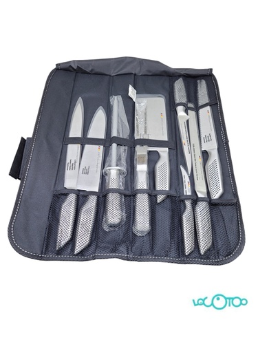CRC SET 9 PIEZAS CUCHILLO PROFESIONAL