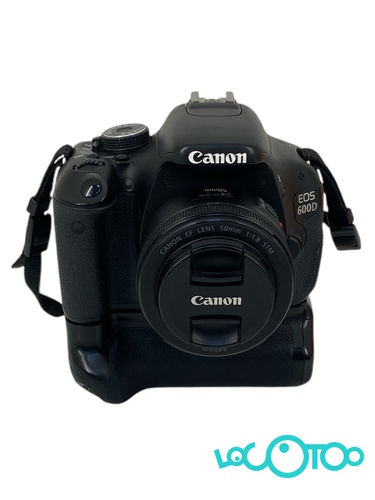 CAMARA REFLEX CANON EOS 600D + PACK ACCESOR