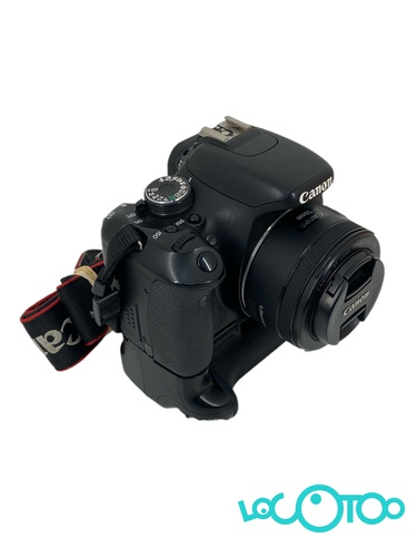CAMARA REFLEX CANON EOS 600D + PACK ACCESOR