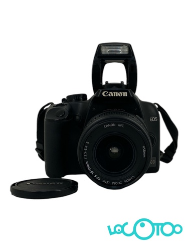 CÁMARA REFLEX CANON EOS 1000D + EFS 18-55MM