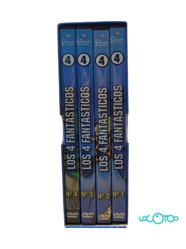 COLECCIONISMO DVD LOS 4 FANTASTICOS