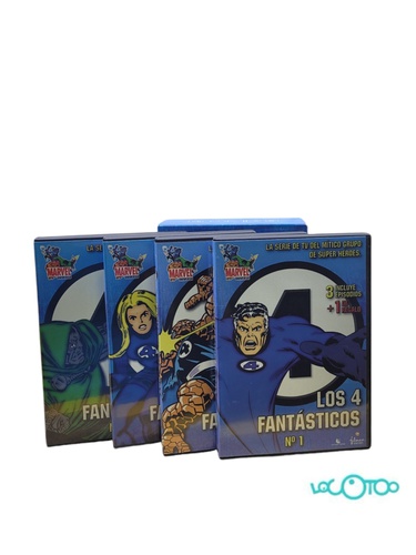 COLECCIONISMO DVD LOS 4 FANTASTICOS
