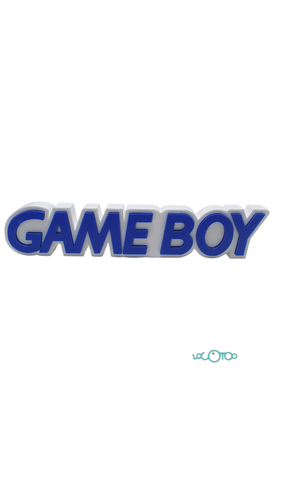 Coleccionismo LOGO 3D GAME BOY PEQUEÑO