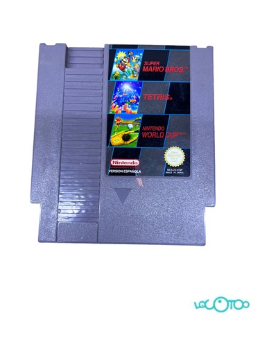 NINTENDO NES SUPER MARIO + TETRIS + WORLD C