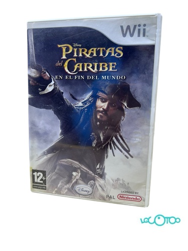 NINTENDO WII PIRATAS DEL CARIBE EN EL FIN D