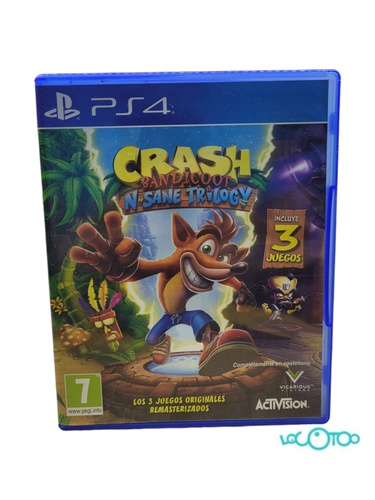 SONY PS4 CRASH BANDICOOT N. SANE TRILOGY PS