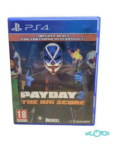 SONY PS4 PAYDAY 2 PS4