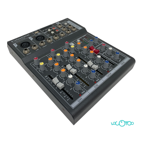 Mesa De Sonido MIXER MM-F4 USB