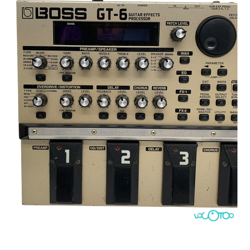 Pedal De Efectos BOSS GT-6