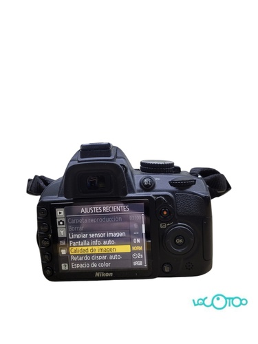 NIKON D3100 SD Con Objetivo 10327 DISPAROS