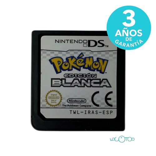 POKÉMON EDICIÓN BLANCA NINTENDO DS