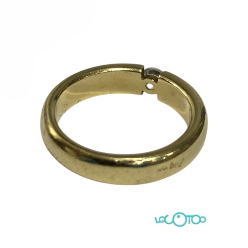 Anillo Oro ANILLO ORO C/PIEDRA BLANCA Talla