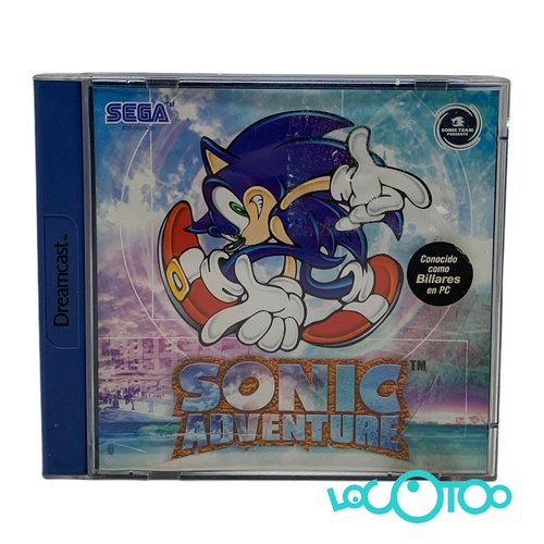 Videojuego Dreamcast Sonic Adventure