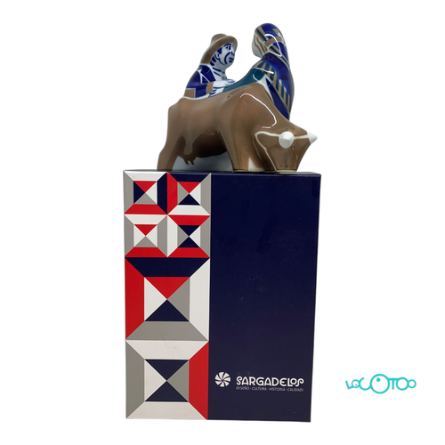 Cerámica SARGADELOS PAREJA CON VACA