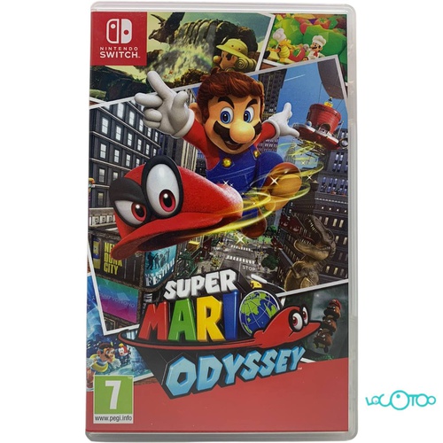 VIDEOJUEGO SUPER MARIO ODYSSEY NINTENDO SWI