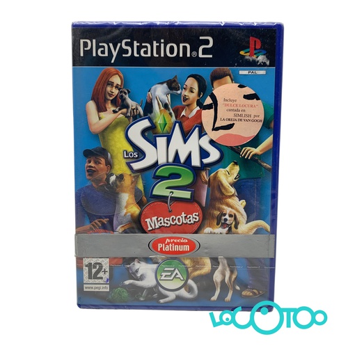 Videojuego SONY PS2 LOS SIMS 2 MASCOTAS  PS