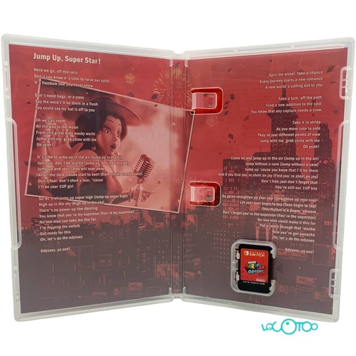 VIDEOJUEGO SUPER MARIO ODYSSEY NINTENDO SWI