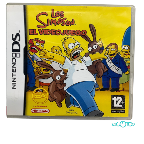 Videojuego NINTENDO DS LOS SIMPSON EL VIDEO