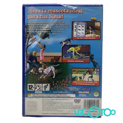 Videojuego SONY PS2 LOS SIMS 2 MASCOTAS  PS