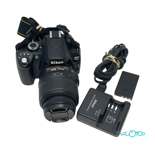 Cámara Réflex NIKON D60 + AF-S DX 18-55MM F