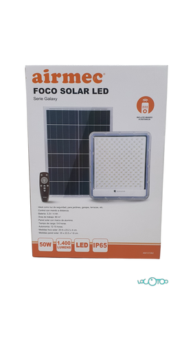 FOCO LED SOLAR 50W SERIE GALAXY AIRMEC					