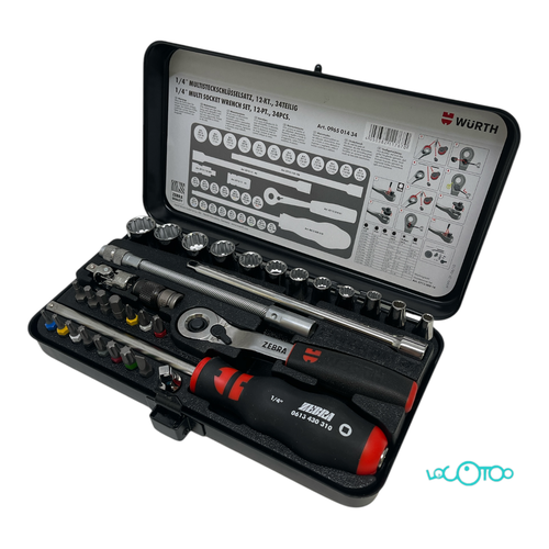 Kit Herramientas WURTH ZEBRA JUEGO CARRACA 