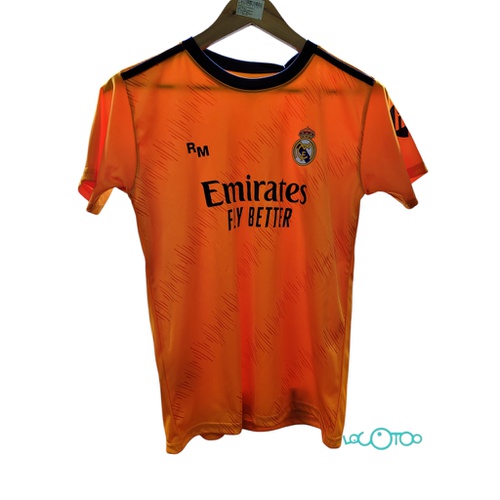 REAL MADRID EQUIPACION NARANJA