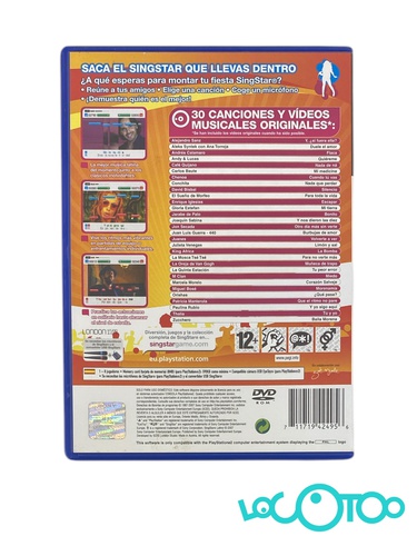 SINGSTAR LATINO PS2