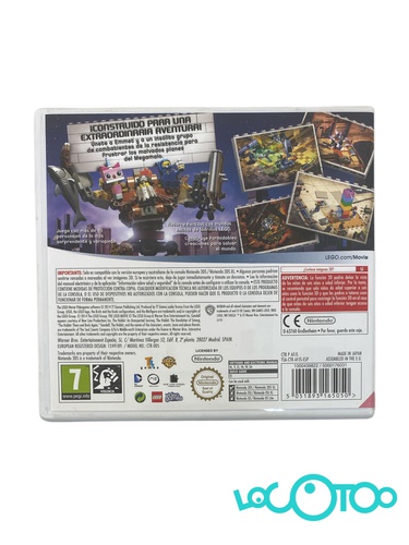 LEGO LA PELICULA EL VIDEOJUEGO NINTENDO 3DS