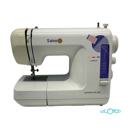 MAQUINA DE COSER SAIVOD  SUPERSTAR 206