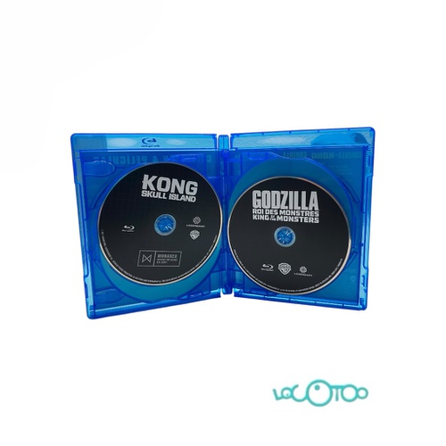 Blu-Ray BLU-RAY DISC GODZILLA KONG 4 PELICU