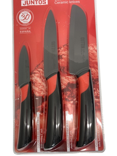 Varios Menaje Cocina QUTTIN SET 3 CUCHILLOS