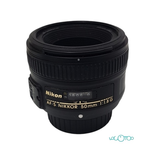 Objetivo NIKON NIKKOR 50MM F/1.8G AF-S 50 m