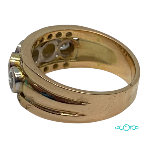 Anillo Oro ANILLO ORO 18K CON DIAMANTES Tal