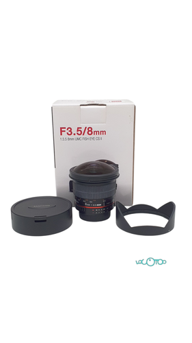Objetivo SAMYANG 1:3.5 8MM UMC FISH EYE CS 