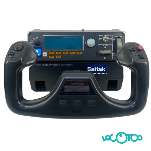 VOLANTE SAITEK PRO FLIGHT YOKE SYSTEM + MUL