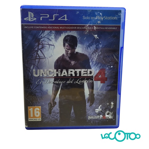  SONY PS4 UNCHARTED 4: EL DESENLACE DEL LAD