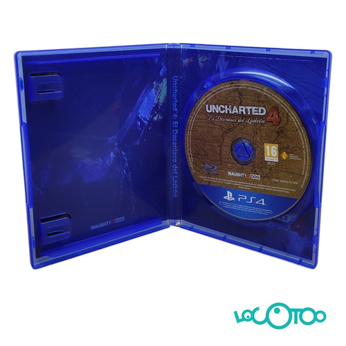  SONY PS4 UNCHARTED 4: EL DESENLACE DEL LAD