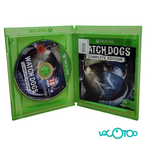 XBOX ONE WATCH DOGS COMPLETE EDITION