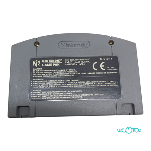 Videojuego NINTENDO 64 DONKEY KONG 64 Ninte