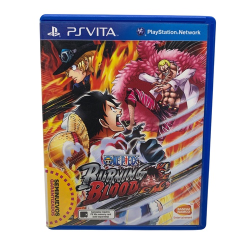 Videojuego one piece burwing blood