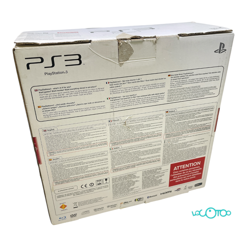  SONY PS3 SLIM 120Gb CON Caja