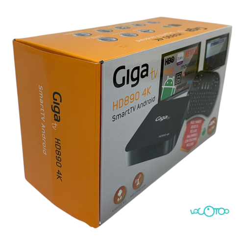 SmartTV GIGA TV HD890 4K 16 GB 2 GB