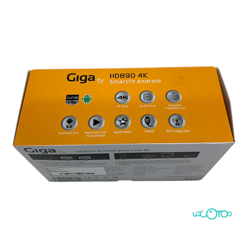 SmartTV GIGA TV HD890 4K 16 GB 2 GB
