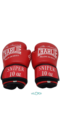 Guantes CHARLIE GUANTES ROJOS 10 Oz